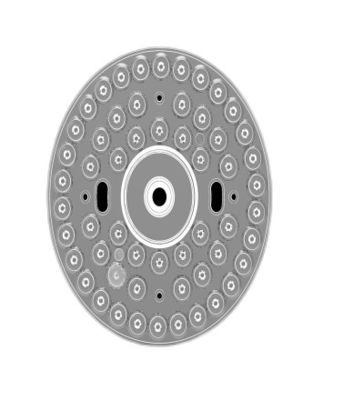 SMD 2835 3030 Circular LED Module , 170 Degree Ceiling Light Lens Cover