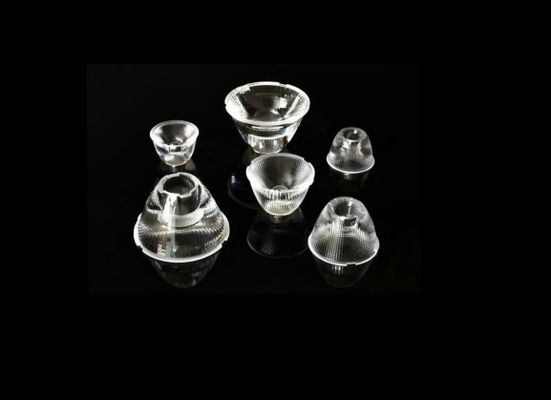 Diepe Anti-Glare-serie COB-LED-lens Eénlens geoptimaliseerd voor 4mm/6mm COB-LED's